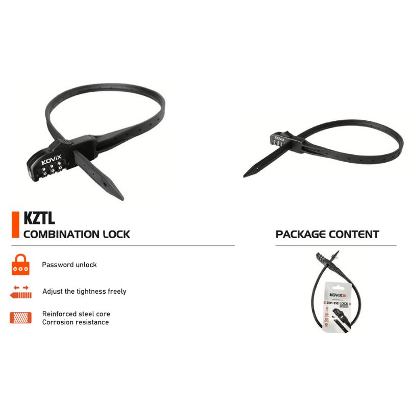 Kovix KZTL Combination Lock