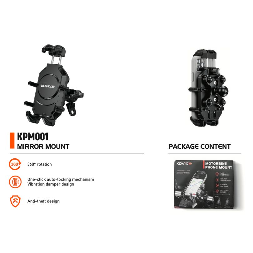 Kovix KPM001 Phone Mount